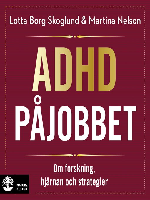 Title details for Adhd på jobbet by Lotta Borg Skoglund - Available